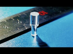 Pièces anti-corrosion en saphir, bâton en saphir synthétique pour la thermométrie à haute température