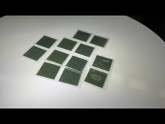 Plaquette de carbure de silicium SiC 10x10x0.5mm 2sp 4H-SEMI 4H-N SIC