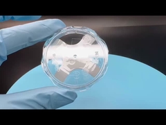 Boîte PE ou PP de plaquettes de saphir Emballage individuel de plaquettes 2-12