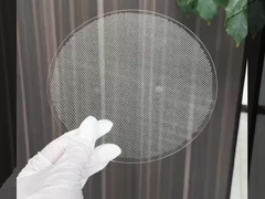 TGV (Via à travers le verre) verre borosilicaté quartz