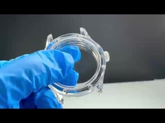 Al2O3 boîtier de montre en saphir transparent en cercle classique revêtement AR