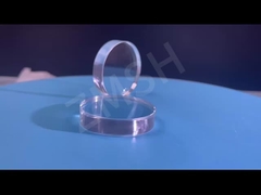 Fenêtre optique en saphir Al2O3 Fenêtre monocristalline Fenêtre circulaire Haute dureté Pureté Transparente