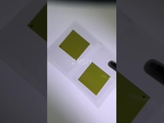 Substrat SiC de type 4H-N 10×10mm Petite plaquette