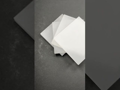 Plaque carrée de saphir Al2O3 monocristallin Diamètre 5,5 mm Épaisseur 6,04 mm