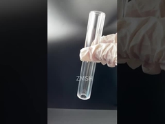 Tube en saphir poli monocristallin Al₂O₃, composant optique tubulaire