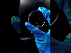 Fenêtres optiques en saphir personnalisables 99,99% Al2O3 Haute transparence pour les fenêtres laser