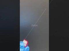 Diamètre de fibre optique en saphir personnalisé 100 μm pour les capteurs environnementaux