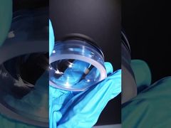 Dôme en saphir personnalisé pour applications optiques – Haute précision, durable et clair