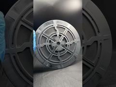 Plate en céramique de carbure de silicium pour l'épitaxie de plaquettes LED et les procédés de gravure ICP