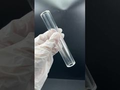 Tubes de saphir personnalisables produites par EFG Haute résistance, fabrication de précision, résistance chimique et thermique supérieure