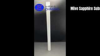 Tubes en saphir de précision – OD et ID de masse polis pour une utilisation optique, fluidique et semi-conductrice