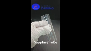 Tube saphir EFG – Applications optiques et industrielles hautes performances