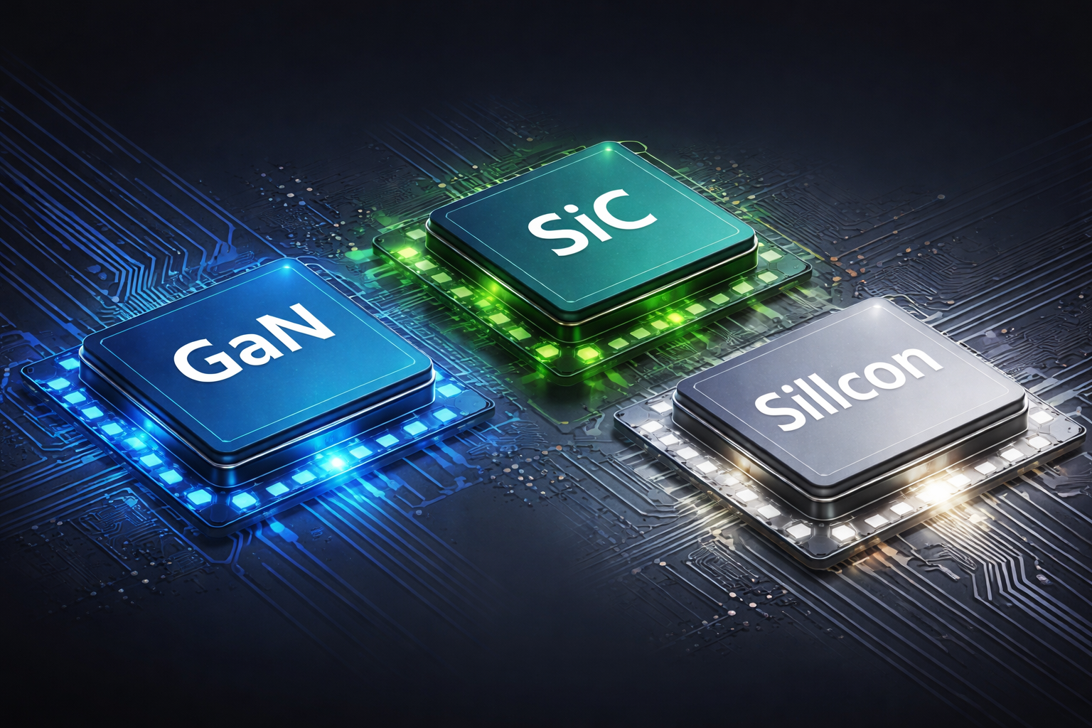 Derniers blogs de l'entreprise sur GaN vs SiC vs Silicon: A Practical Guide for Engineers and Device Makers