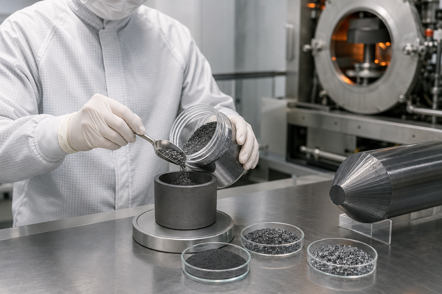 Derniers blogs de l'entreprise sur Poudre de SiC de haute pureté pour la croissance des cristaux: niveaux de pureté, taille des particules, contrôle des impuretés et rendement PVT