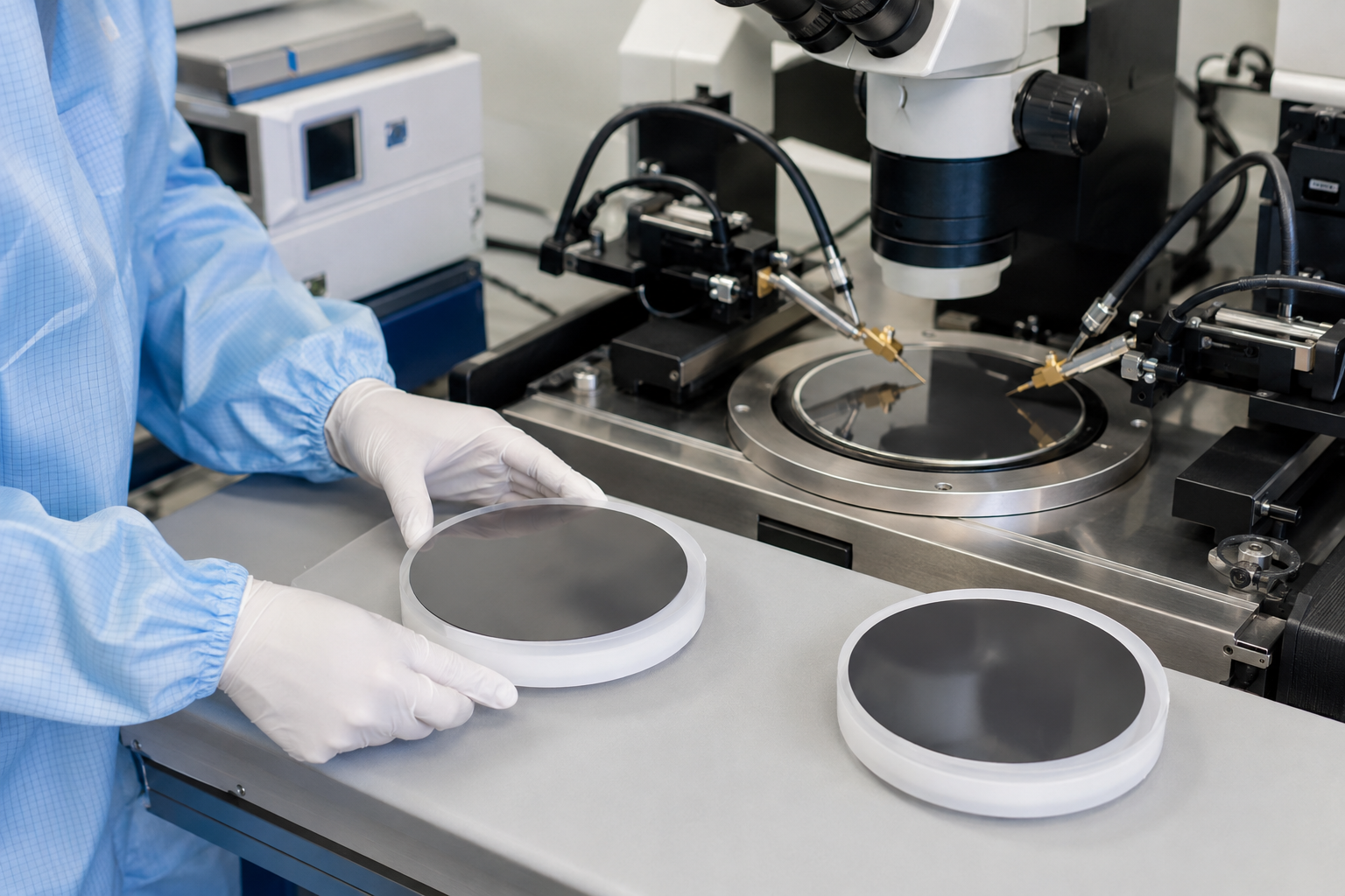 Derniers blogs de l'entreprise sur Wafers de germanium de type P contre wafers de germanium de type N: dopants, résistivité, mobilité du support et applications infrarouges