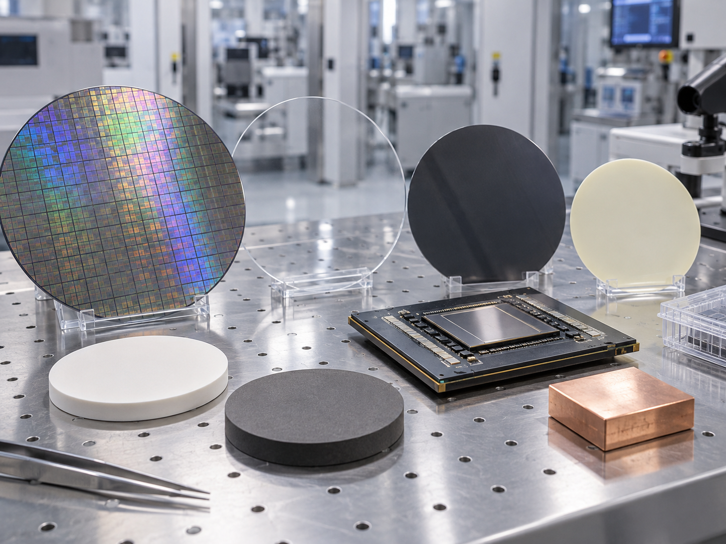 Derniers blogs de l'entreprise sur L'IA pousse les semi-conducteurs vers une nouvelle ère des matériaux : SOI, verre, SiC, GaN et matériaux thermiques avancés