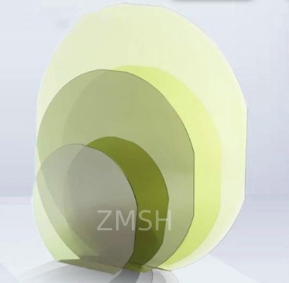 12 pouces de diamètre 300 mm SIC Substrate épitaxial Wafer poli Silicium Carbide Ingot Prime Grade 4H-N Type conducteur solaire photovoltaïque