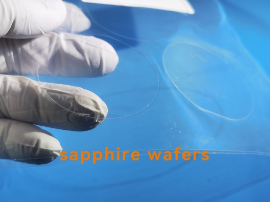 acheter 100um 170um 200um DSP Sapphire Wafers Ultrathin Thickness 2inch fabrication en ligne