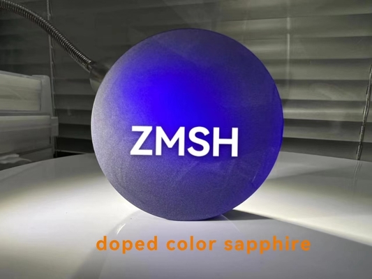 acheter Caisse simple bleue synthétique de Sapphire Crystal Ruby Al 2O3 Crystal For Wristwatch fabrication en ligne