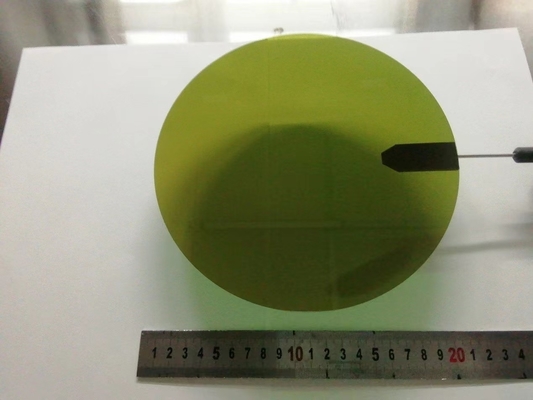 acheter De grande pureté de silicium de carbure gaufrette non dopée sic, substrat de carbure de silicium de 6Inch 4H-Semi sic fabrication en ligne