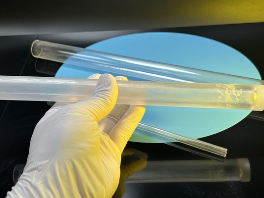 acheter Tubes anticorrosion Sapphire Glass Pipe transparente de protection de thermocouple fabrication en ligne