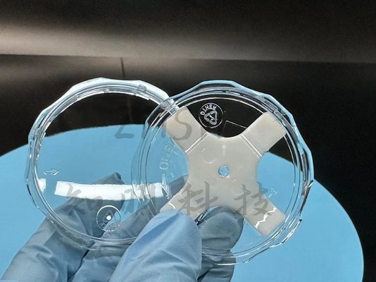 acheter le PE de 4inch Sapphire Wafer Single Tray/pp enferment dans une boîte l'emballage simple fabrication en ligne