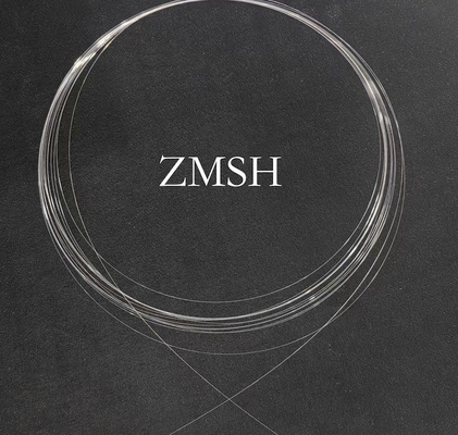 acheter Al2O3 fibre de saphir cristallin transparente 25um 100um Perte 1,59 dB/M Extension 3300 MPa fabrication en ligne