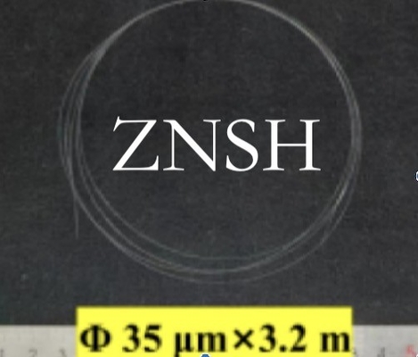 acheter Al2O3 Saphir Fibre de verre de diamètre 35um 100um 200um UV IR Perte de lumière Température Longueur d'onde Application fabrication en ligne