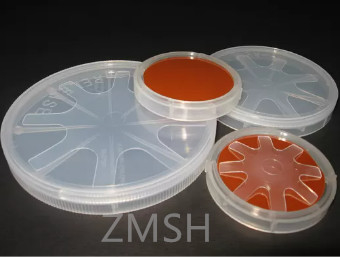 acheter GaP Wafers semi-isolées P Type N Type 400um 500um Émission de lumière verte LED rouge verte fabrication en ligne