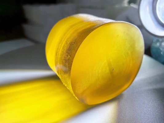 acheter Jaune 99,99% Al2O3 Saphir cristal unique en laboratoire Matériaux bruts pour bijoux fabrication en ligne