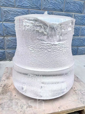 acheter KY Sapphire Crystal Boule 200 kg Dureté de Mohs 9 Pour la tranche de gaufre de saphir Haute transparence fabrication en ligne