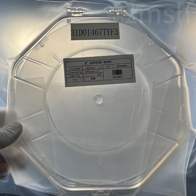 acheter Saphir Substrate plaquettes de saphir SSP monocristalline Al2O3 8 pouces 6 pouces Dia200mm fabrication en ligne