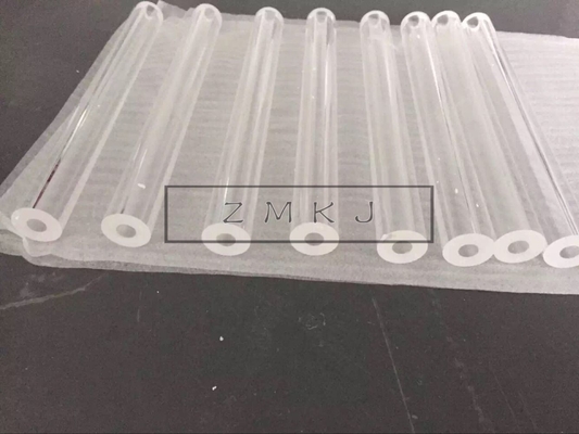 acheter conception et forme adaptées aux besoins du client de résistance à l'usure de tube de saphir de longueur de 150mm fabrication en ligne