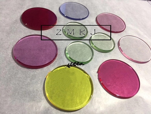 acheter Concevez le rubis en fonction du client synthétique, dureté en verre 9,0 de saphir pour la lentille de montre-bracelet fabrication en ligne