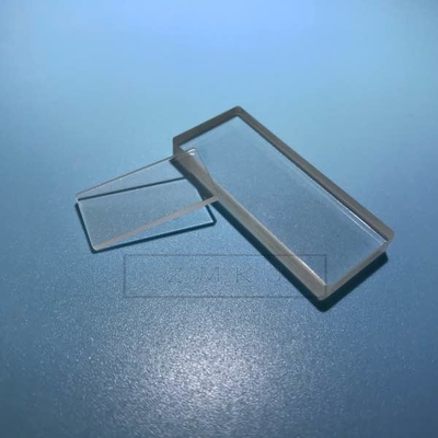 acheter Côté de plat de quartz fondu de silice de forme de rectangle le double a poli la catégorie de DSP GS1 GS2 GS3 fabrication en ligne