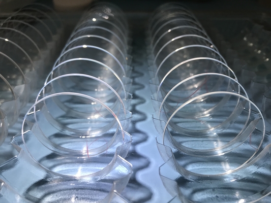 acheter Verre de couverture résistant à l'usure de saphir de scanner, déformation de lentille en verre optique basse fabrication en ligne