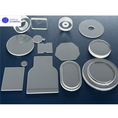 acheter Lentille cristalline de fenêtre en saphir Substrate Al2O3 personnalisé Forme irrégulière Transmission de haute lumière fabrication en ligne