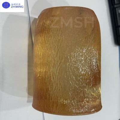 acheter GGG pierres précieuses synthétiques Gd3Ga5O12 Gadolinium gallium grenat couleur ambre bijoux personnalisés fabrication en ligne