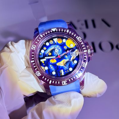 acheter Casse en saphir pour montre à main couleur multiple étanche à l'eau anti rayures personnaliser le design fabrication en ligne