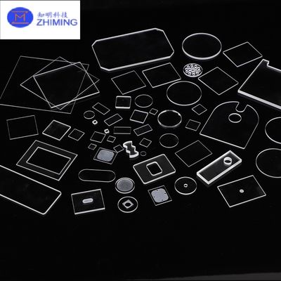 acheter Plaques de verre au quartz en forme sur mesure pour les environnements à haute température et corrosifs JGS1/JGS2 fabrication en ligne