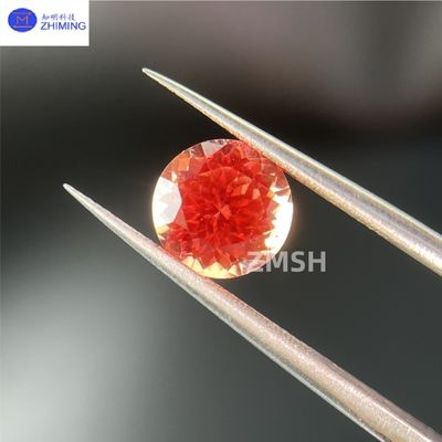 acheter Saphir de Padparadscha synthétique à découper sur mesure pour les bijoux fabrication en ligne