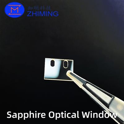 acheter Customized Square Sapphire Optical Window with Through Hole fabrication en ligne
