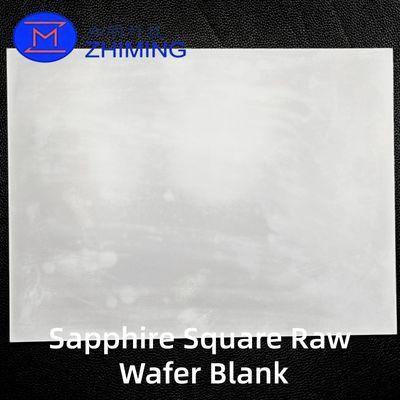 acheter Sapphire Square Raw Wafer Blank for Optical, Semiconductor, and High-Temperature Applications fabrication en ligne