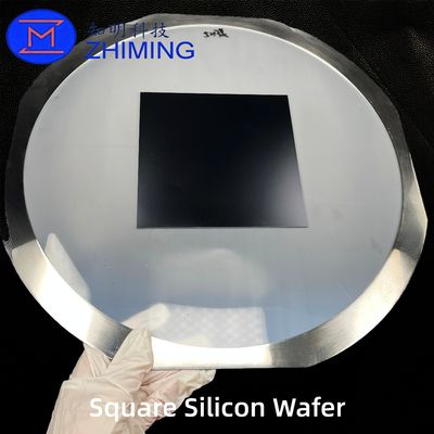 acheter Square Silicon Wafer with Film-Laminated Carrier for Advanced IC, Semiconductor & Quantum Research fabrication en ligne