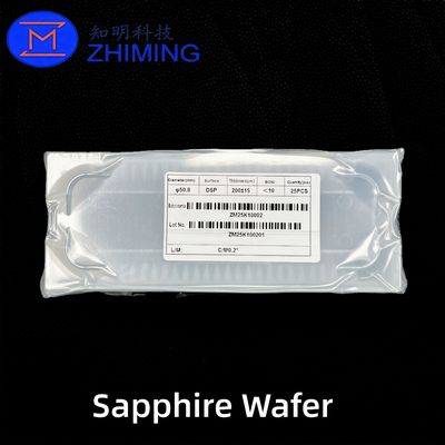 acheter Wafer saphir DSP de 2 pouces 200 μm Al2O3 pour les applications LED et optiques fabrication en ligne