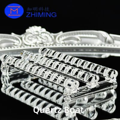 acheter Custom Design Quartz Boats for Semiconductor Processing fabrication en ligne