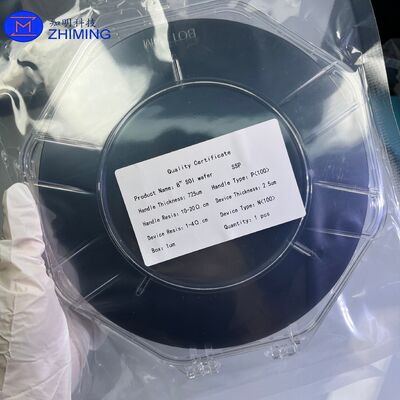 Acheter SOI Wafer : Capacité parasite plus faible, immunité au latch-up plus forte, résistance aux radiations améliorée fabrication en ligne