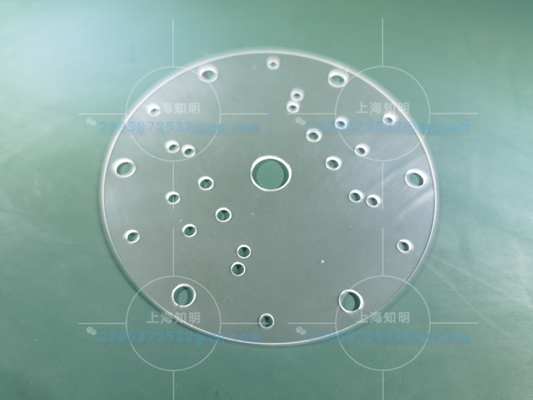 acheter RFIC Al2O3 Sapphire Optical Windows With Hole transparente fabrication en ligne