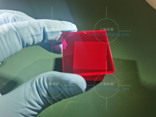 acheter La dureté Al2O3 9,0 a enduit le rubis synthétique poli fabrication en ligne