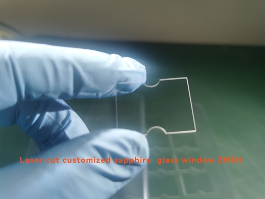 acheter Adapté aux besoins du client formez le laser coupent Sapphire Windows, Sapphire Coated Crystal fabrication en ligne
